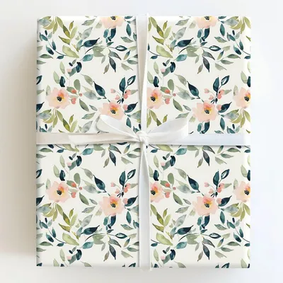 Pinky Shared - Gift Wrap for Christmas, Holidays Wrapping Paper, Christmas Wrapping Paper