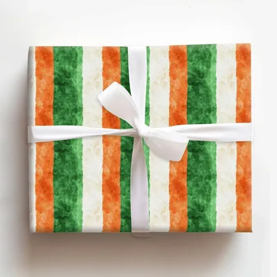 Emerald Isle - Gift Wrap for Christmas, Holidays Wrapping Paper, Christmas Wrapping Paper