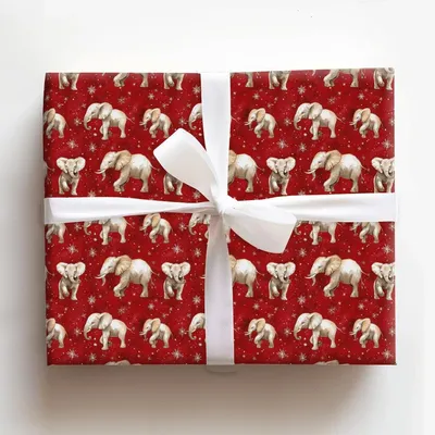 Holiday Stomp - Gift Wrap for Christmas, Holidays Wrapping Paper, Christmas Wrapping Paper