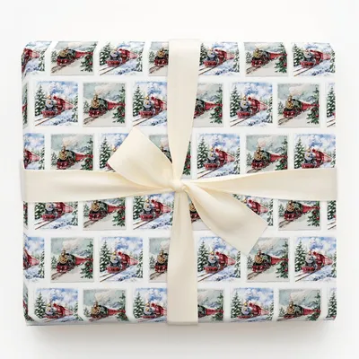 Track Your Package - Gift Wrap for Christmas, Holidays Wrapping Paper, Christmas Wrapping Paper