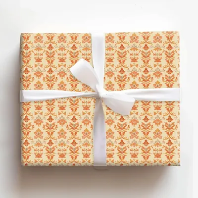 Layla Florals - Gift Wrap for Christmas, Holidays Wrapping Paper, Christmas Wrapping Paper