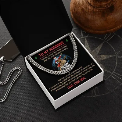 Perfect Christmas Gift For Husband Cuban Link Chain