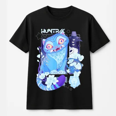 Huntrx T-Shirt Cute Derpy Tiger Kid & Adult T-Shirt, Demon Hunters T-Shirt