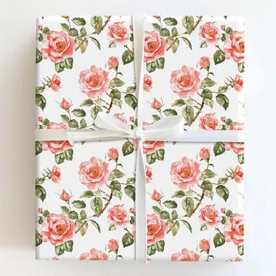 Trailing in Love - Gift Wrap for Christmas, Holidays Wrapping Paper, Christmas Wrapping Paper