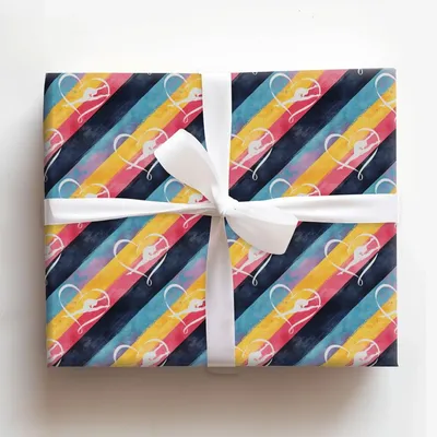 Sofia Floats - Gift Wrap for Christmas, Holidays Wrapping Paper, Christmas Wrapping Paper