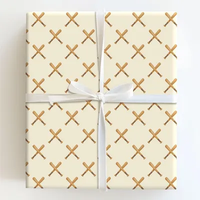 Bat to the Bone - Gift Wrap for Christmas, Holidays Wrapping Paper, Christmas Wrapping Paper
