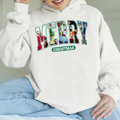 Vintage 90s Christmas Movie Hoodie,Retro Xmas Hoodie,Mery Christmas Hoodie,Xmas Gift,Family Matching Hoodie