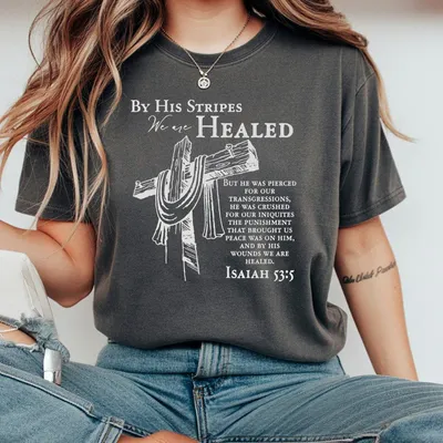 Religious Gift Christian Apparel T-Shirt Mens T-Shirt 2025 Unisex T-Shirt Religious Holiday Top Scripture T-Shirt Resurrection