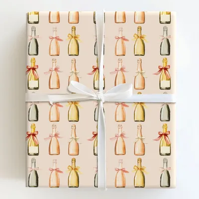 Brut Bow - Gift Wrap for Christmas, Holidays Wrapping Paper, Christmas Wrapping Paper