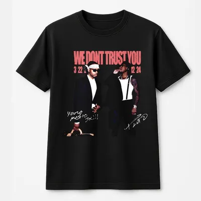 We Don T Trust You T-Shirt Rap T-Shirt Rap Merch Hip Hop Album
