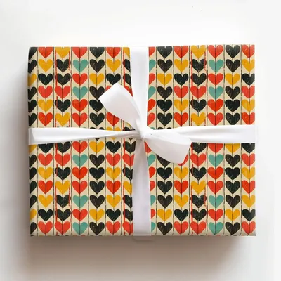 All the Love - Gift Wrap for Christmas, Holidays Wrapping Paper, Christmas Wrapping Paper