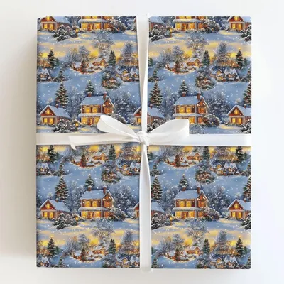 Whimsical Wonderland - Gift Wrap for Christmas, Holidays Wrapping Paper, Christmas Wrapping Paper