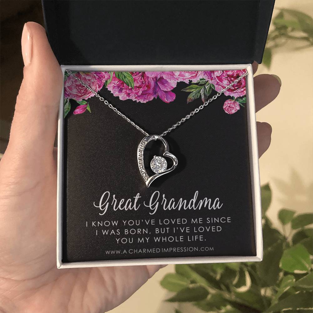 Great Grandma Gift, Great Grandmother Jewelry, Great Granddaughter Gift, Great Granddaughter Birthday Gift, Mothers Day