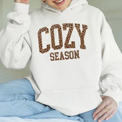Cozy Season Hoodie, Retro Fall Hoodie, Get Cozy Hoodie, Womens Fall Hoodie, Fall Graphic