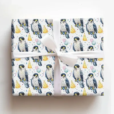 Party On The Fly - Gift Wrap for Christmas, Holidays Wrapping Paper, Christmas Wrapping Paper