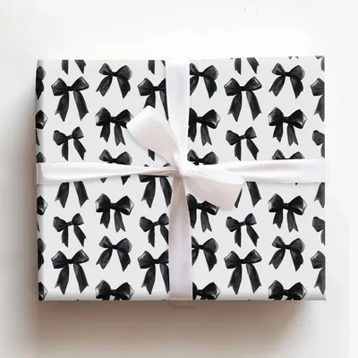Midnight Knot - Gift Wrap for Christmas, Holidays Wrapping Paper, Christmas Wrapping Paper