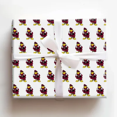 Gamecock Hang Ten - Gift Wrap for Christmas, Holidays Wrapping Paper, Christmas Wrapping Paper