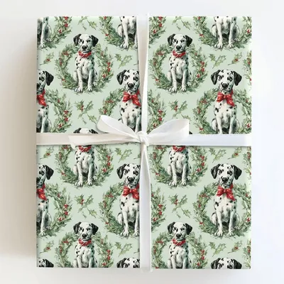 Dotty for December - Gift Wrap for Christmas, Holidays Wrapping Paper, Christmas Wrapping Paper