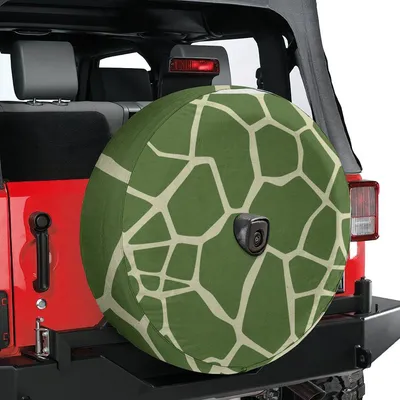 Spare Tire Turtle Trek Spare Cover With Backup Camera Hole Option, Camping Gift Spare Tire Cover