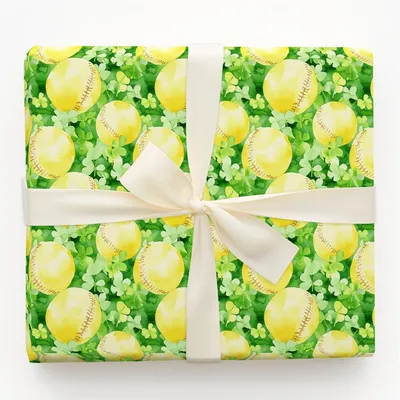 Lucky Line Drive - Gift Wrap for Christmas, Holidays Wrapping Paper, Christmas Wrapping Paper