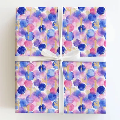 Round Off Round Up - Gift Wrap for Christmas, Holidays Wrapping Paper, Christmas Wrapping Paper
