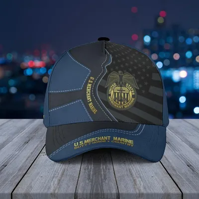 Baseball Cap U.S. Merchant Marine, Wwii 2020- 2025 Duty Honor Country Hat Baseball Cap
