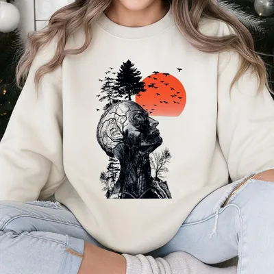 Alan Hangover Movie Sweatshirt, Funny Art Graphic Sweatshirt, Novelty Pop Culture Sweatshirt, Regular Fit Unisex Top, Comedy Film Fan Gift Idea