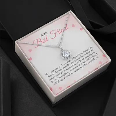 To My Bestie Gift, Dragonfly Necklace, Bestie Necklace Gift, To My BFF, Best Friend Forever Gift