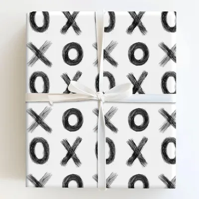 XO Viola - Gift Wrap for Christmas, Holidays Wrapping Paper, Christmas Wrapping Paper