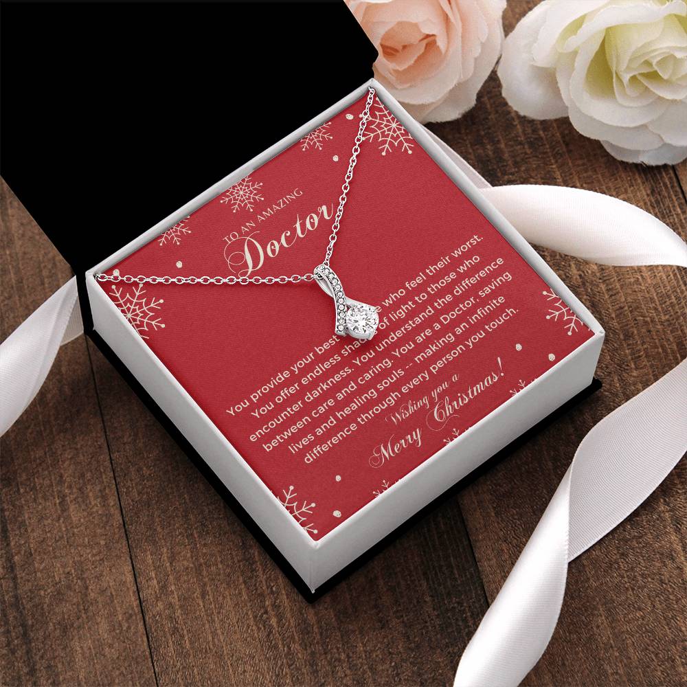 To An Amazing Doctor Alluring Beauty Necklace