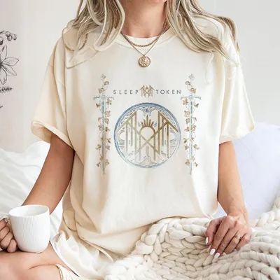 Vintage Sleep Token Logo T-Shirt Sleep Token Sword T-Shirt , Sleep Token Merch Gift, Gift T-Shirt, Gift For Women And Men