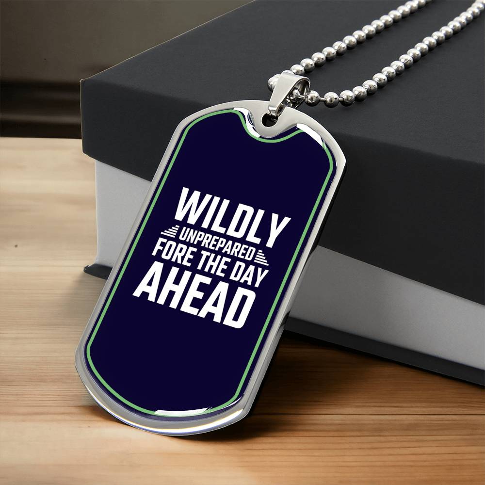 It's Okay If You Disagree With Me Dog Tag Necklace, Sarcastic Dog Tag Necklace - Army Tag Necklace, Dog Tag
