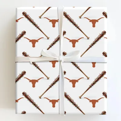 Holiday Homerun Horns - Gift Wrap for Christmas, Holidays Wrapping Paper, Christmas Wrapping Paper