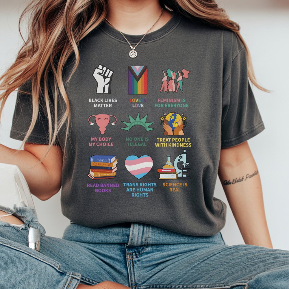 Love Is Love T-Shirt Unisex Human Rights T-Shirt Equal Rights T-Shirt For Men And Women Casual Daily Wear Promoting Equality