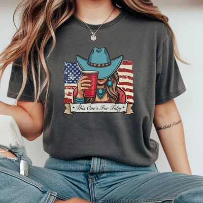 Toby Keith Memorial T-Shirt This One'S For Toby T-Shirt Country Music T-Shirt In Memory Of Toby Keith 4th Of July T-Shirt