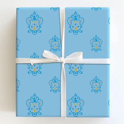 Kappa Seal - Gift Wrap for Christmas, Holidays Wrapping Paper, Christmas Wrapping Paper