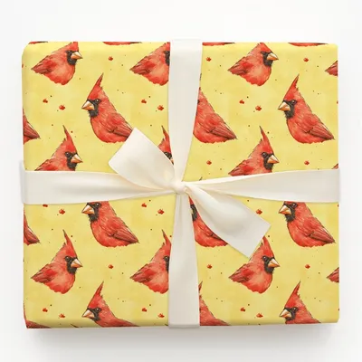 Bailey Bird - Gift Wrap for Christmas, Holidays Wrapping Paper, Christmas Wrapping Paper