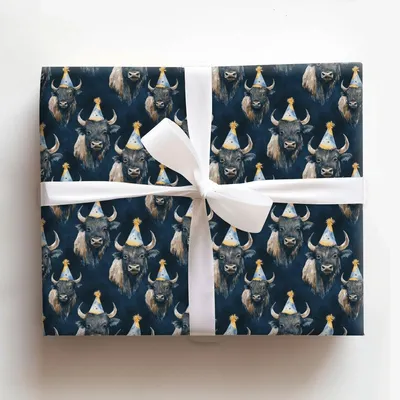 Freestyle Frontier - Gift Wrap for Christmas, Holidays Wrapping Paper, Christmas Wrapping Paper