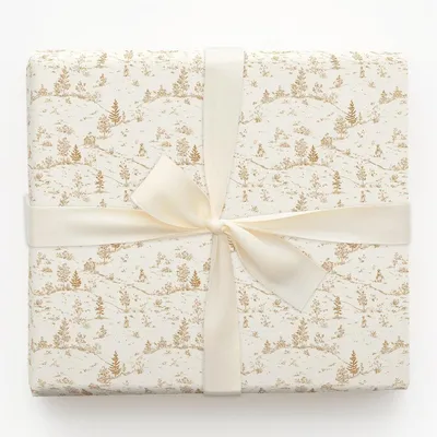 Dusty Trail - Gift Wrap for Christmas, Holidays Wrapping Paper, Christmas Wrapping Paper