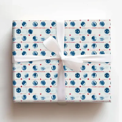 On the Edge - Gift Wrap for Christmas, Holidays Wrapping Paper, Christmas Wrapping Paper