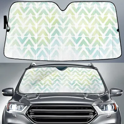 Abstract Pattern Background With Watercolor Texture Printed Car Sun Shades Cover Auto Windshield PrintSyde