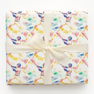 Grand Slam Man - Gift Wrap for Christmas, Holidays Wrapping Paper, Christmas Wrapping Paper