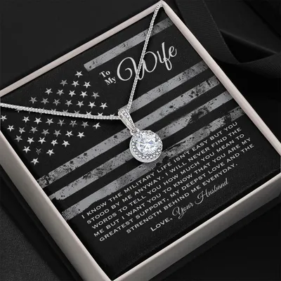 You Are My Greatest Support Gift For Wife Eternal Hope Necklace