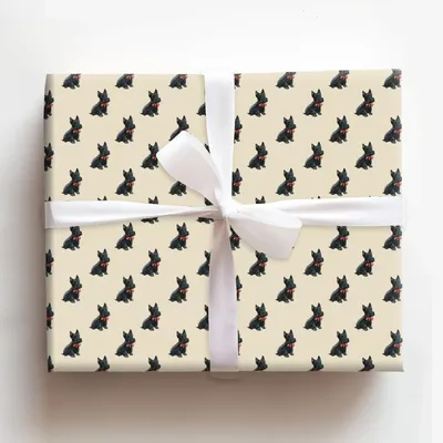 Bark Side of Chic - Gift Wrap for Christmas, Holidays Wrapping Paper, Christmas Wrapping Paper