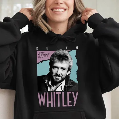 Vintage Keith Whitley Country Music 80s Retro Style Hoodie Hoodie Casual Classic, Menswear Top Underwear Streetwear