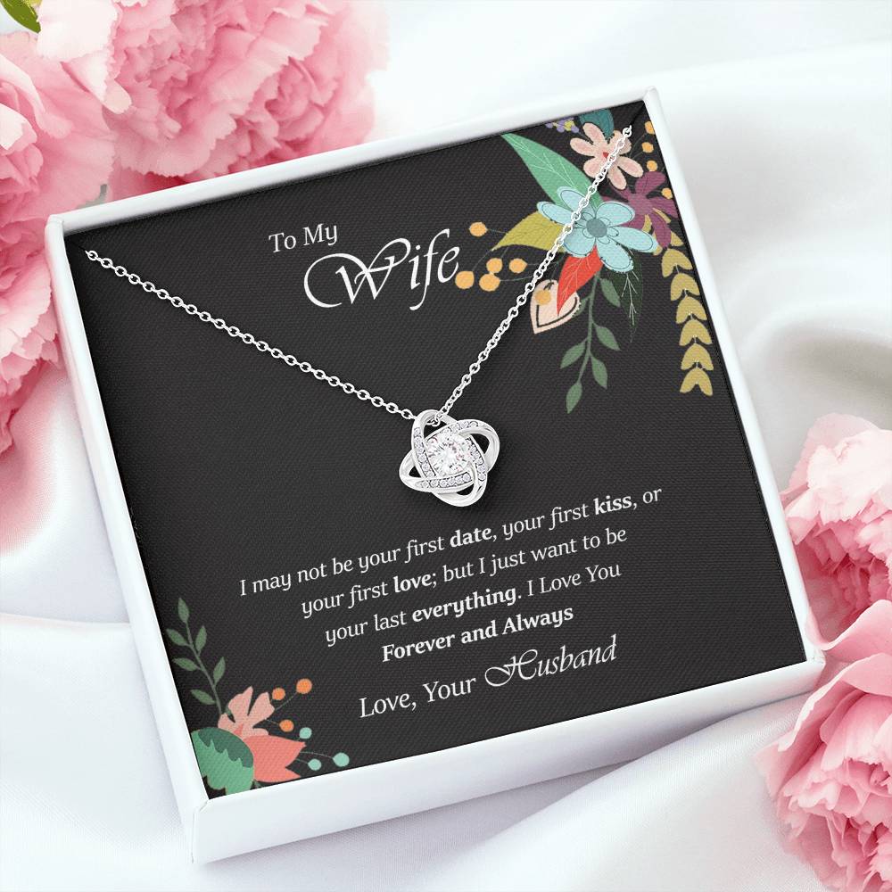 Beautiful Love Knot Necklace - Surprise your Wife with this gorgeous gift today! - Love Knot Necklace