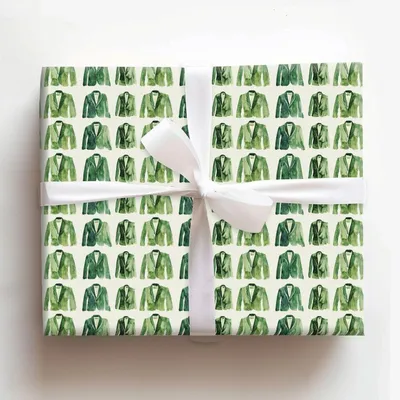 Club Master - Gift Wrap for Christmas, Holidays Wrapping Paper, Christmas Wrapping Paper