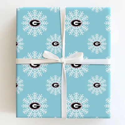 Georgia Snowflake - Gift Wrap for Christmas, Holidays Wrapping Paper, Christmas Wrapping Paper
