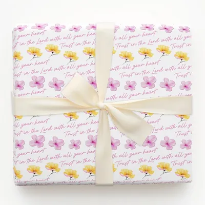 All Your Heart - Gift Wrap for Christmas, Holidays Wrapping Paper, Christmas Wrapping Paper