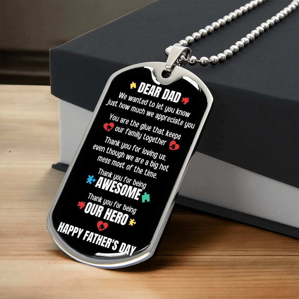 Online Exclusive - Not Available In Stores! - Army Tag Necklace, Dog Tag